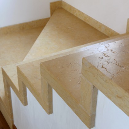 Luxury Carrara Marble Stairs